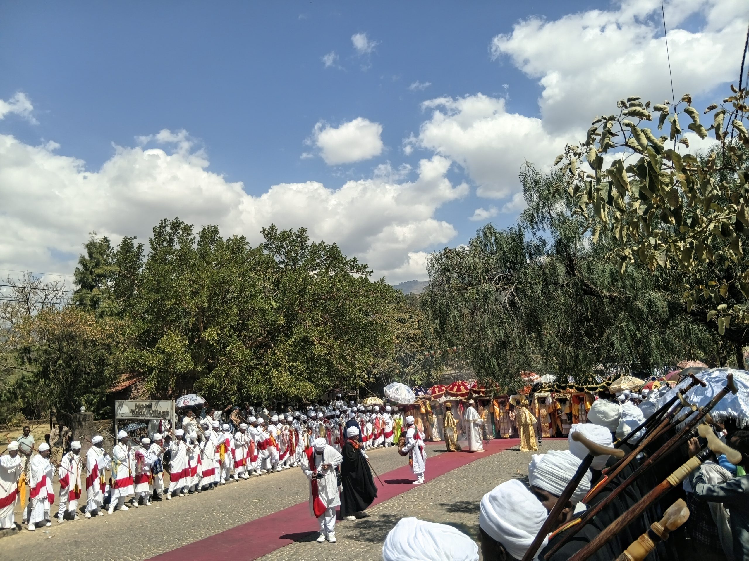 "Ethiopian Festivals Genna celebration in Lalibela rock-hewn churches" "Timkat Ethiopian Festival water blessing ceremony in Gondar" "Fasika Ethiopian Easter traditional food celebration and family gathering" "Ethiopian Orthodox church night prayer during Ethiopian Festivals" "Cultural procession during Ethiopian Festivals in Addis Ababa"